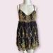 Urban Outfitters Dresses | New Urban Outfitters Embroidered Jamie Babydoll Mini Dress | Color: Black | Size: L