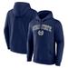 Men's Fanatics Branded Navy Utah State Aggies Campus Pullover Hoodie