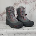 Columbia Shoes | Columbia Gray Lace Up Waterproof Insulated Snow Boots | Color: Gray/Orange | Size: 7