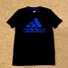 Adidas Shirts & Tops | Adidas Boys Dry Wick Short Sleeve Shirt | Color: Black | Size: 8 (S) Boys