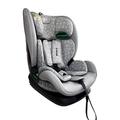 My Babiie i-Size Toddler & Child Car Seat - Top Tether with ISOFIX, 15 Months - 12 Years (76-150cm), Forward Facing, R129, Group 1/2/3 - Dani Dyer Grey Leopard