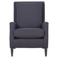 Lounge Chair - Fairfield Chair Libby Langdon Halsey 25.5" W Lounge Chair Fabric in Blue/Navy | 39.25 H x 25.5 W x 36.5 D in | Wayfair