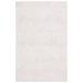 Pink/White 108 x 72 x 0.51 in Indoor Area Rug - Ebern Designs Mayreli Abstract Hand Tufted Wool/Area Rug in Pink/Ivory Cotton/Wool | Wayfair