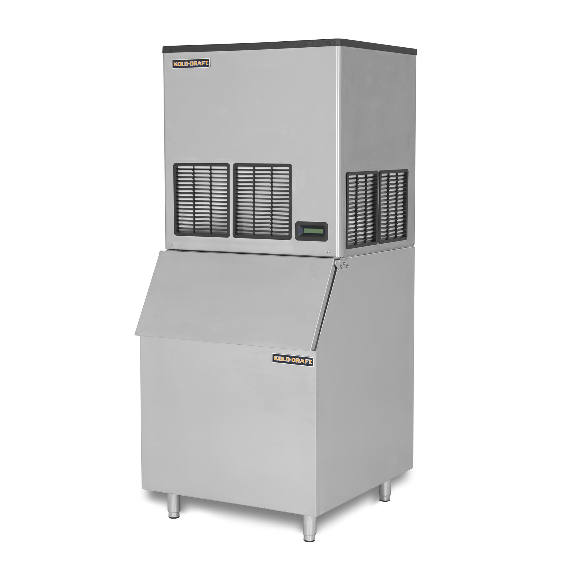 Kold-Draft GTX561AC/KDB400 525 lb Full Cube Commercial Ice Machine w/ Bin - 400 lb Storage, Air Cooled, 115v, Stainless Steel
