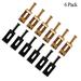 6pcs Roller Bridge Tremolo Saddles System For Strat Tele Electric Guitar