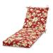Greendale Home Fashions 73 x 23 Roma Floral Outdoor Chaise Cushion