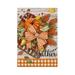 iOPQO Garden Decor Thanksgiving Fall Autumn Pumpkin Wwarf Welcome Fall Courtyard Garden Flag Yard Decor Garden Flags