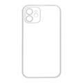 Lomubue Phone Case High Toughness Anti-fingerprint TPU Shock-absorbing Full Body Coverage Phone Cover for iPhone 12/12 Mini/12 Pro/12 Pro Max