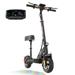 iENYRID S+ 800W Adults Electric Scooter with Removable Seat 10 Off-road Pneumatic Tires 3 Speeds 30 MPH Max 25 Miles Range Folding Electric Scooter 350lbs Weight Limit Black