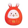 Adorable Rabbit Plush Doll - Lucky Red Animal Doll in 6/18/28cm Sizes - Ideal as Backpack Pendant and Activity Gift - Perfect 2023 Year Mascot and Stuffed Animal Toy for Girls