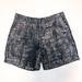 Anthropologie Shorts | Anthropologie Coquille Black Gold High Rise Shorts | Color: Black/Gold | Size: 2