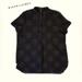 Ralph Lauren Tops | Lauren Ralph Lauren Women Top Black And Gold/Oversized | Color: Black/Gold | Size: Xl