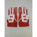 Under Armour Accessories | New Under Armour Men's Red/White Spotlight Wr Football Gloves - Size 3xlarge | Color: Red/White | Size: 3xl