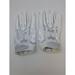 Under Armour Accessories | New Under Armour Men's White/White/Silver Wr Football Gloves - Size 2xlarge | Color: Silver | Size: 2xl