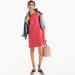 J. Crew Dresses | J. Crew Linen Button Back Shift Dress | Color: Red | Size: M