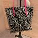 Kate Spade Bags | Kate Spade Tote, Patent Leather, Black & White Bow Ties W/Pink Straps, Authentic | Color: Black/Pink | Size: Os