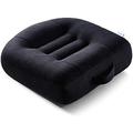 YUEHAI Portable car Booster Cushion - Office mat,Driver Booster seat car seat Cushion,Heightening Height 12cm Boost Mat,car lift,ideal boost, Ideal for Office, Home, Angle Lift Seat Cushions (black)