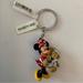 Disney Other | Disney Minnie Keychain | Color: Black/Red | Size: Os