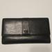 Coach Bags | Coach Tri Fold Leather Wallet, Black Colour | Color: Black | Size: Os