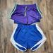 Nike Shorts | Nike Pro & Dri Fit Shorts Lot. Women's Size Small. In Great Used Condition. | Color: Blue/Purple | Size: S