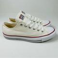 Converse Shoes | Converse Unisex Chuck Taylor All Star Low Top Optical White Womens 10 | Color: White | Size: 10