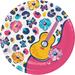 Creative Converting Dolly Parton There'll Always Be Music Paper Plates, 24 Ct in Blue/Orange/Pink | Wayfair DTC366618BPLT