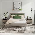 Wade Logan® Aydelis 3-Piece Bedroom Set w/ Bed Frame & 2 Matching Nighstands in Gray | California King | Wayfair 9880E674AFF44A609DC2E774F56C8891