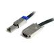 StarTech.com 2m External Serial Attached SCSI SAS Cable - SFF-8470 to