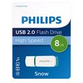 Philips FM08FD70B USB flash drive 8 GB USB Type-A 2.0 Turquoise, White
