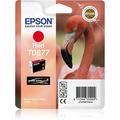 Epson C13T08774010/T0877 Ink cartridge red, 915 pages ISO/IEC 24711 11