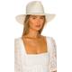 Janessa Leone Hamilton Hat in White. Size L, M.