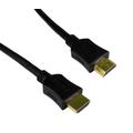 Cables Direct 0.5m HDMI, M - M HDMI cable HDMI Type A (Standard) Black