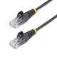 StarTech.com 3 m CAT6 Cable - Slim - Snagless RJ45 Connectors - Black