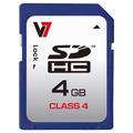 V7 SDHC Memory Card 4GB Class 4