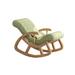 Zoomie Kids Rocking Chair Wood/Solid Wood in Brown | 31.1 H x 21.25 W x 46.45 D in | Wayfair 6A7A53393CEB42468569DE5A56361887