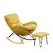 Corrigan Studio® Rocking Chair Metal | 33.46 H x 33.46 W x 37.4 D in | Wayfair BC7B65EC837F4613A0D4C64E6CCB4D61