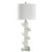 Orren Ellis Elizabethmarie Table Lamp Linen in White | 41 H x 18 W x 18 D in | Wayfair 124BCB04714840C183E2B94A42D7E101