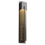 Hammerton Studio Square Glass 28 Inch Tall Outdoor Wall Light - ODB0055-29-SB-FG-G1
