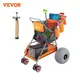 VEVOR Chariot de Plage Pliable Roues Gonflables Chariot de Jardin Tout-Terrain 160 kg Roue Arrière