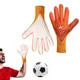 Gants de gardien de but pour hommes tailles 6/7/8/9/10 en Latex épais pour entraînement