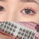 Manga Lashes for Home Makeup Natural Eyelashes Clusters Soft Cosplay Under Lashes Bundles