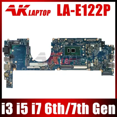 Carte mère CN-09PJNK 0K50WH pour DELL Latitude 7280 LA-E122P DDR3 avec processeur i3/i5/i7 6e ou