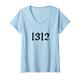 Damen 1312 auf tshirt, 1312 auf Hoodie, 1312 coole Handyhülle T-Shirt mit V-Ausschnitt