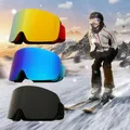 Lunettes de Snowboard ajustables pour moto antidérapantes assorties parfaitement Protection UV