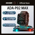 ADpredicted-Montre intelligente ER P02 MAX pour homme surface personnalisée capacité de la