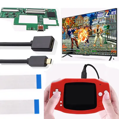 HISPEEDIDO-Adaptateur Micro GBA HDMI câble convertisseur pour garçon délibérément adavance 40