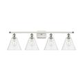 Innovations Lighting 516-4W-11-38 Berkshire Vanity Berkshire 4 Light 38 Wide Vanity Light