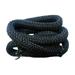 2.5Meters Wood Gasket High Density Fibreglass Rope Black Gasket Cord Fireplace Sealing Rope Replacement Gasket 10mm