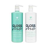 DESIGNME GLOSS.ME Moisturizing Shampoo and Conditioner for Dry Hair | Hydrating Shampoo & Conditioner for Colored Hair 32 Fl Oz Each