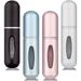 Portable Mini Refillable Perfume/Cologne Atomizer Bottle - great for travel parties and events - Travel & toiletry accessory great for both men and women - 5ml/0.2oz - Pack of 2 (Variety Pack of 4)